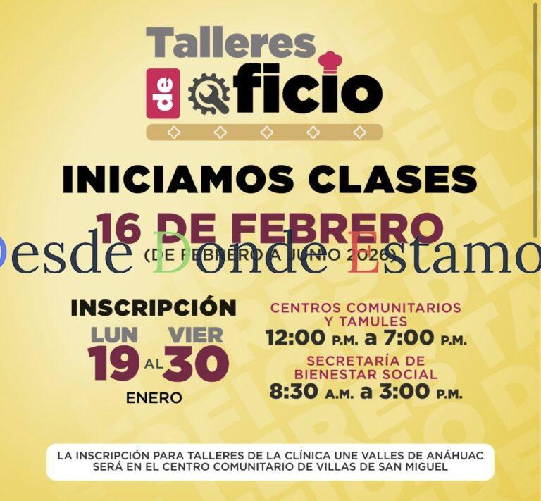 Promueven en Nuevo Laredo Talleres de Oficio