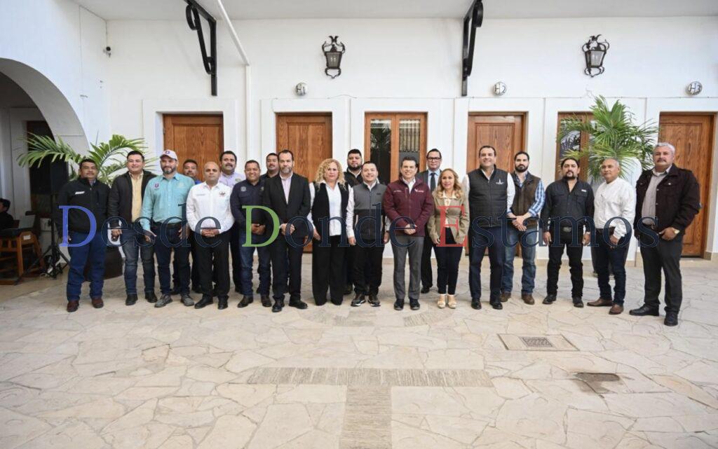 Se reúne Lalo Gattás con sindicatos de trabajadores municipales en el Estado