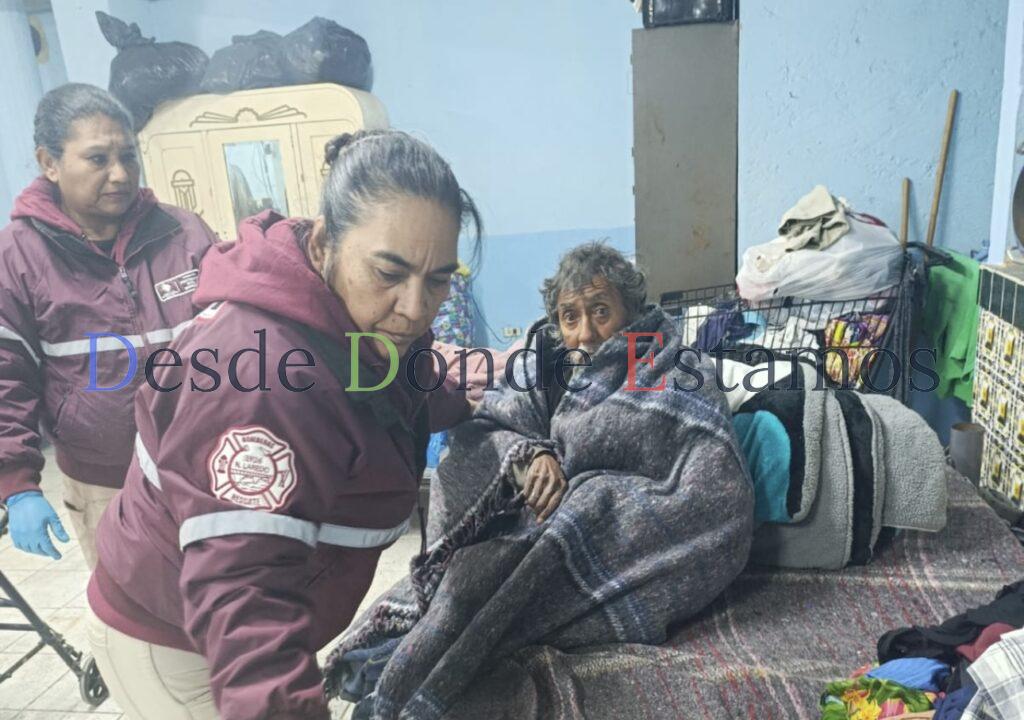 Proteccion Civil y Bomberos implementan Operativo Carrusel ante bajas temperaturas