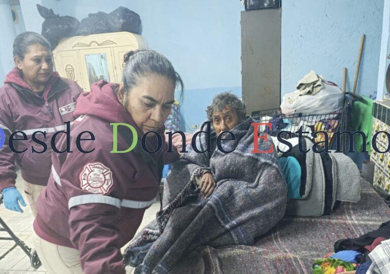 Proteccion Civil y Bomberos implementan Operativo Carrusel ante bajas temperaturas