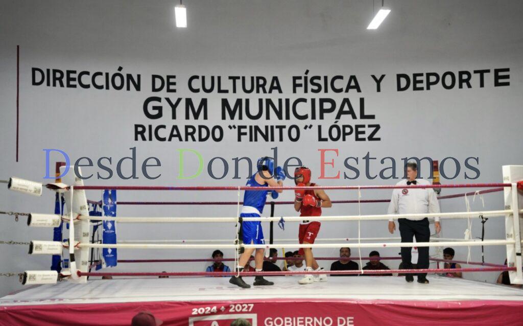 Participan jóvenes pugilistas en selectivo de box para representar a Nuevo Laredo