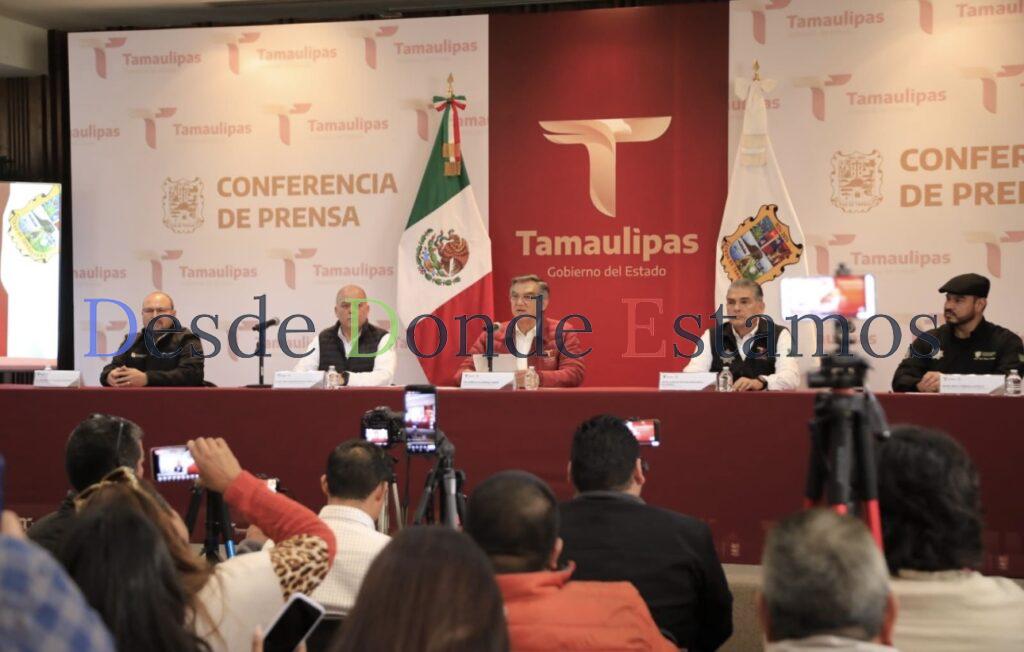 Presenta Tamaulipas informe de reducción en todos los delitos