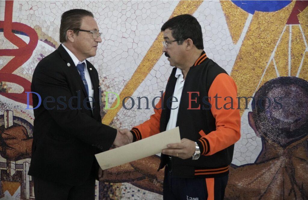 Recibe rector de la UAT reconocimiento de la Federación Mexicana de Judo