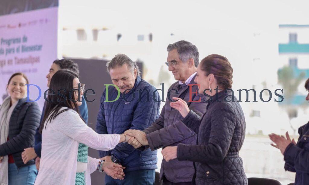 Entrega Claudia Sheinbaum 44 viviendas del INFINAVIT en Reynosa