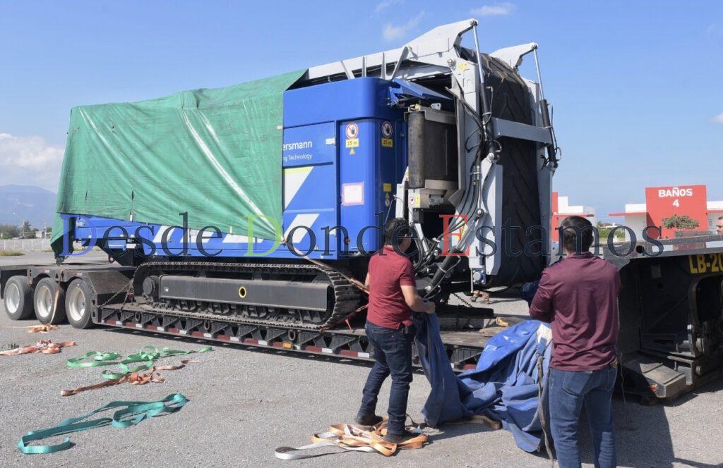 Activan programa de trituración de llantas