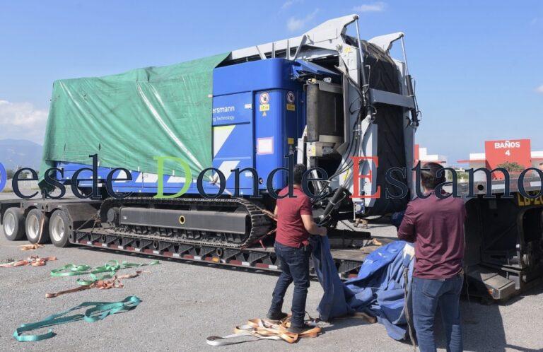 Activan programa de trituración de llantas