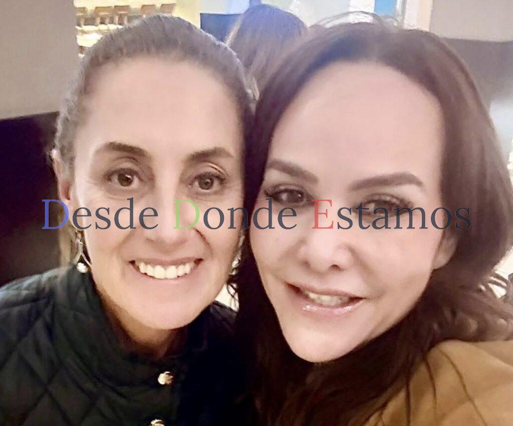 Recibe Carmen Lilia a Presidenta Claudia Sheinbaum en Nuevo Laredo
