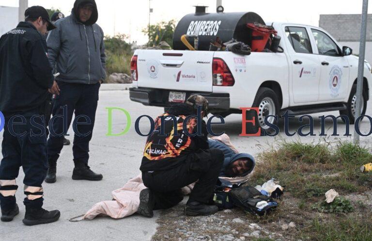 Asiste PC de Victoria a 17 personas por frío extremo