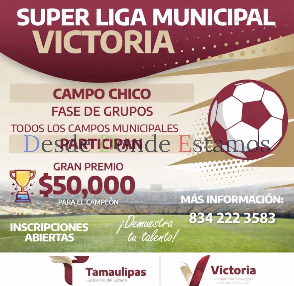 Tendrá Victoria Súper Liga de Fútbol