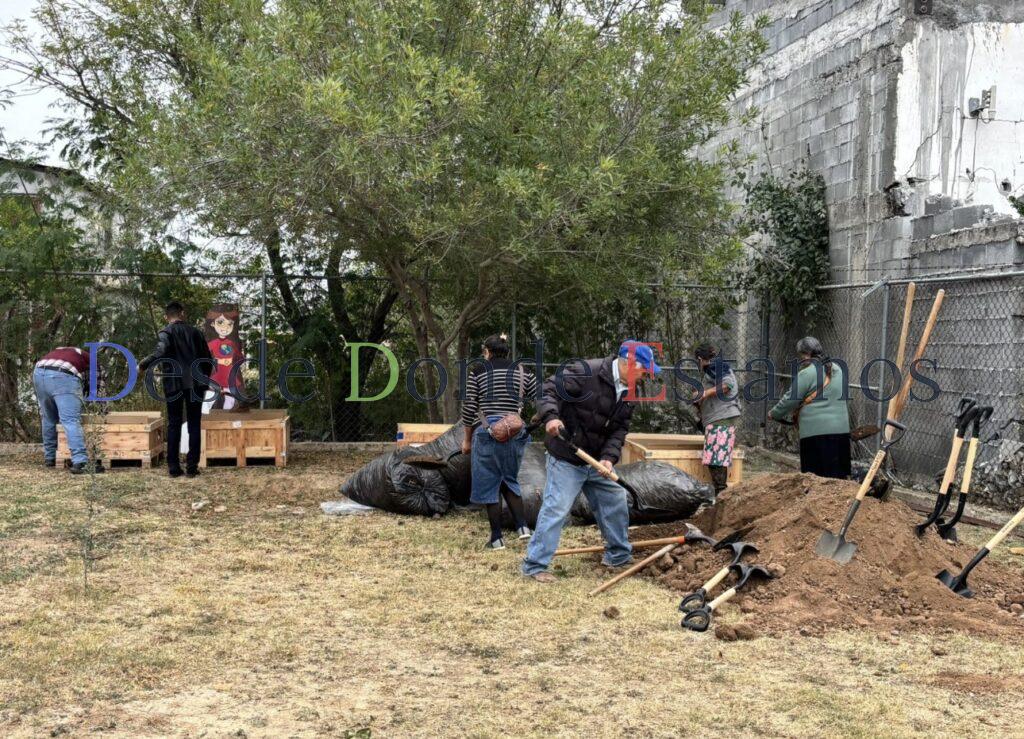 Impulsan en Nuevo Laredo huertos urbanos en espacio comunitario