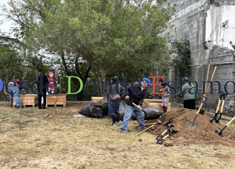 Impulsan en Nuevo Laredo huertos urbanos en espacio comunitario