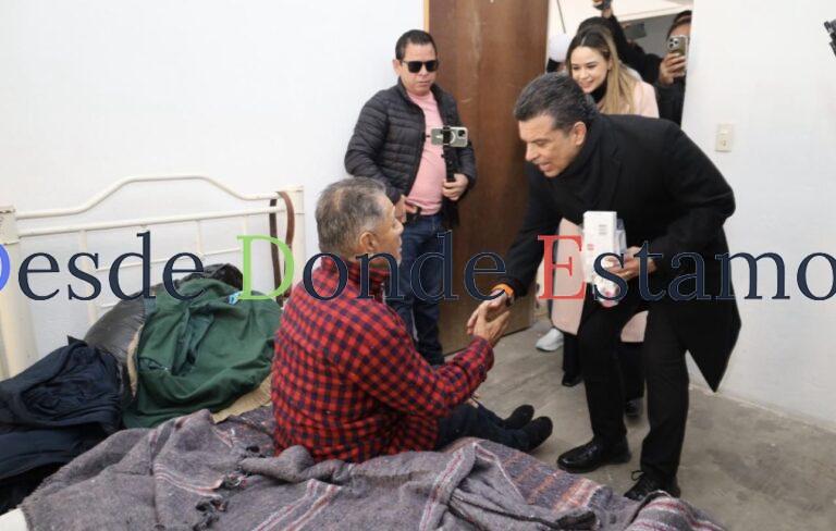 Visitan Lucy y Lalo albergue del CEDIF 1