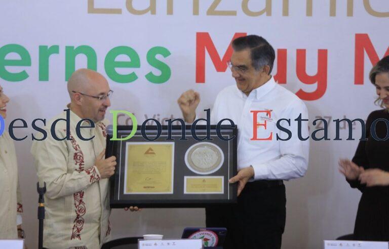 Reconoce CONCANACO trabajo de Américo Villarreal