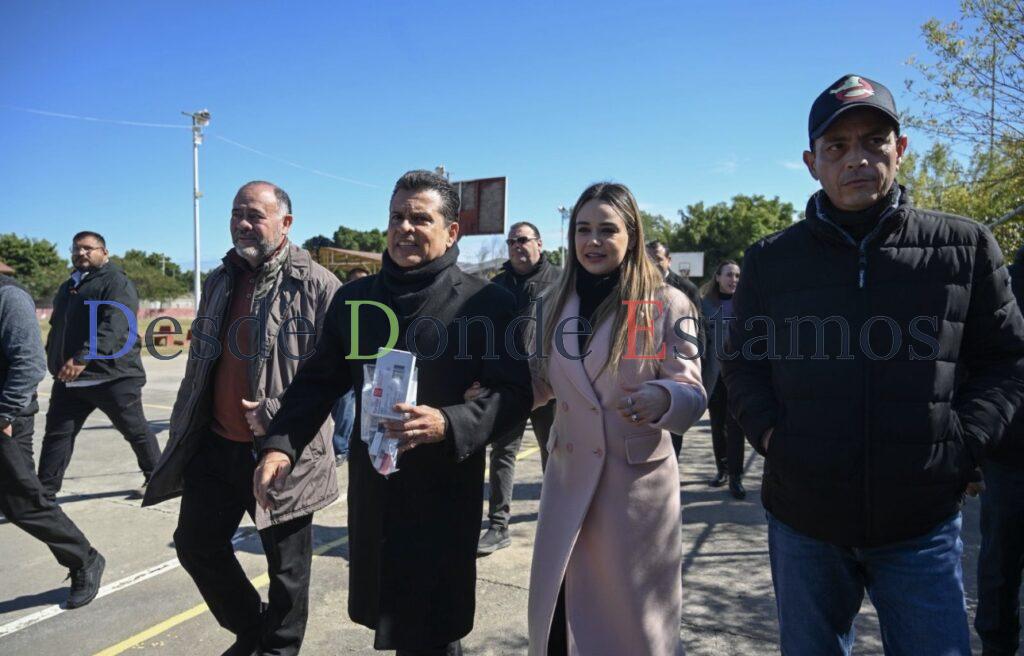 Visitan Lucy y Lalo albergue del CEDIF 1