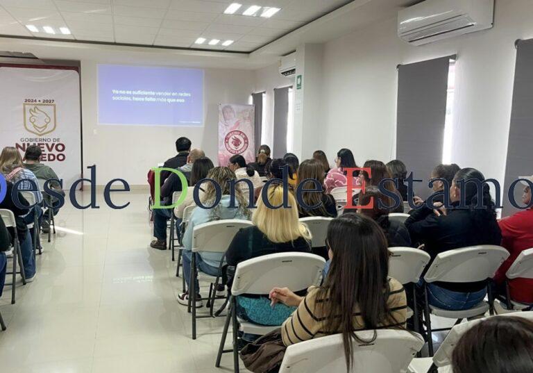 Capacita gobierno de Nuevo Laredo a emprendedores locales