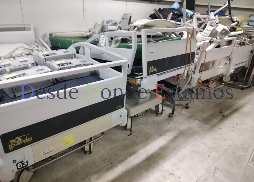 Dan de baja equipo médico obsoleto