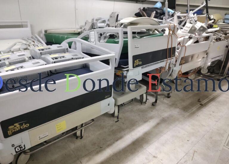 Dan de baja equipo médico obsoleto