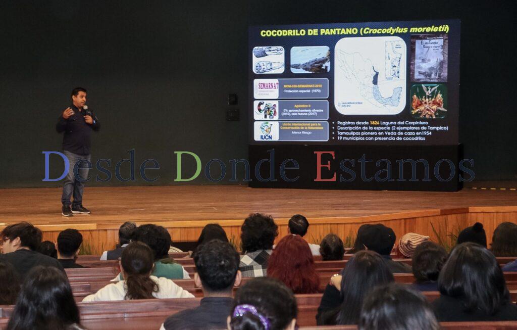Analiza la UAT interacción humano-cocodrilo en el sur de Tamaulipas
