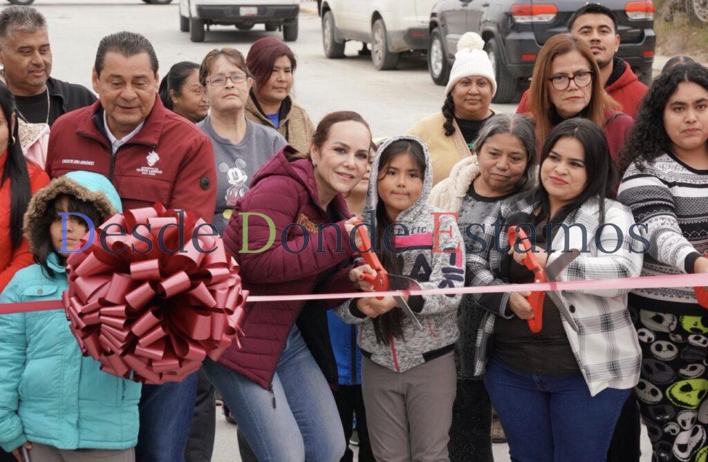 Gobierno de Nuevo Laredo refuerza infraestructura vial en Los Olivos