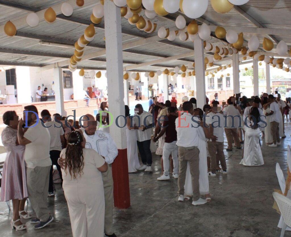 Celebran matrimonios colectivos en CEDES Victoria