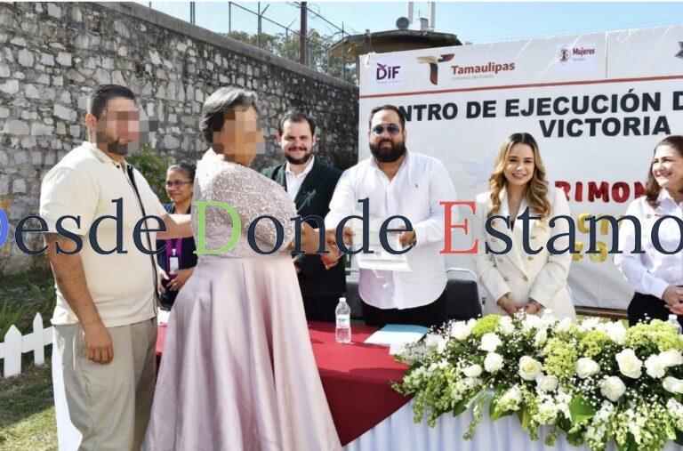 Lucy de Gattás y el DIF Victoria colaboran para llevar matrimonios colectivos