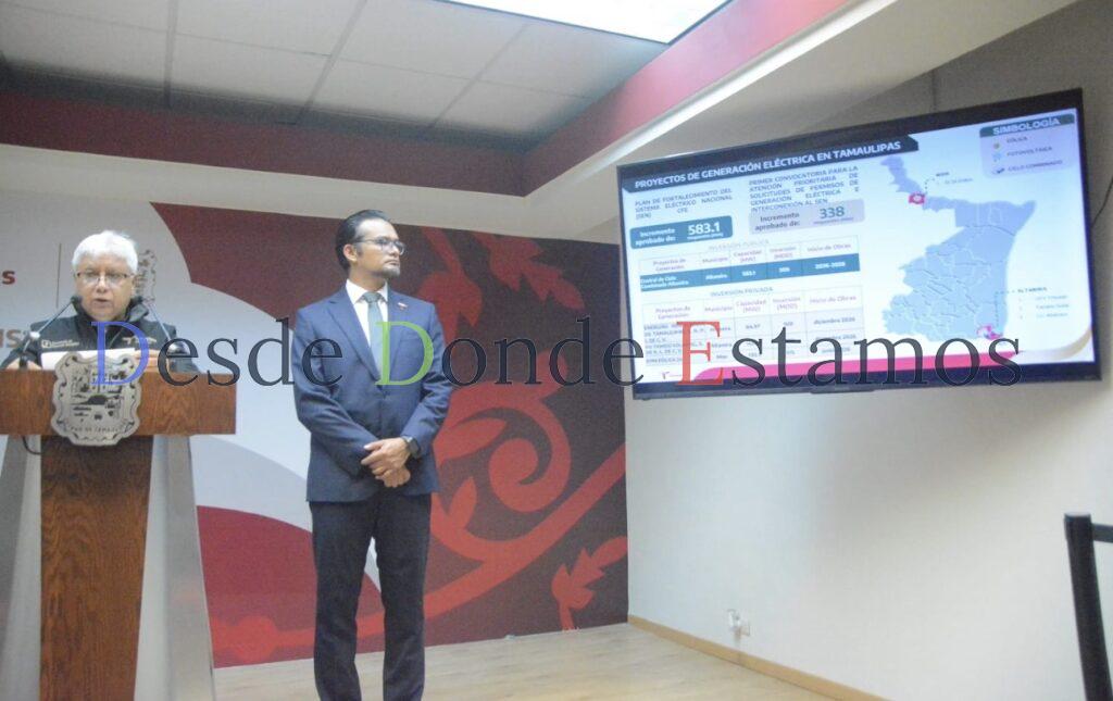 Fortalecerán desarrollo energético con proyectos de energía en Tamaulipas
