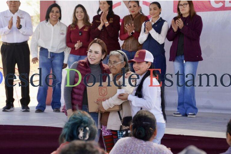 Ciudadanía reconoce compromiso social de Carmen Lilia Canturosas