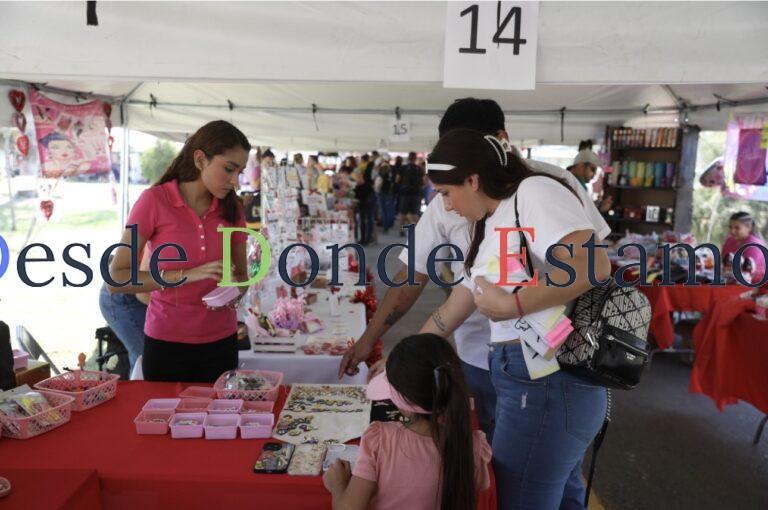Todo listo para el Bazar de San Valentín