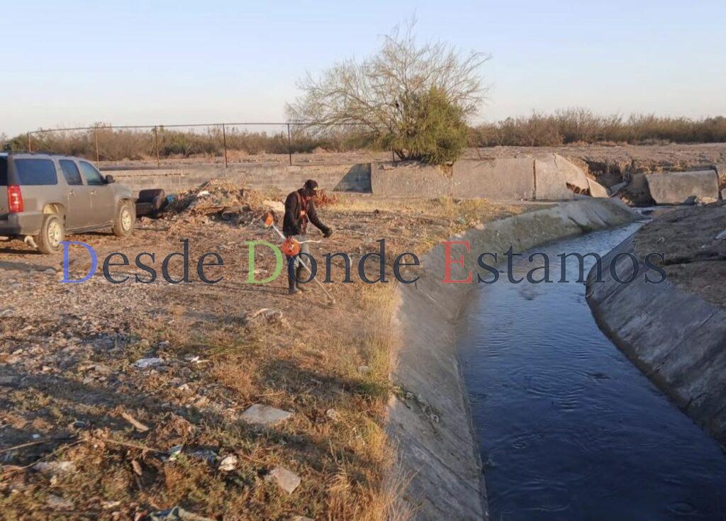 Jornada de limpieza en canal de calle Codorniz