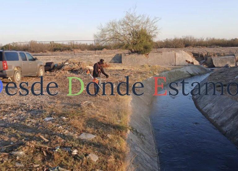 Jornada de limpieza en canal de calle Codorniz