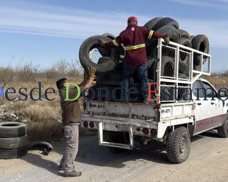 Realiza Servicios Públicos Primarios jornada de descacharrización