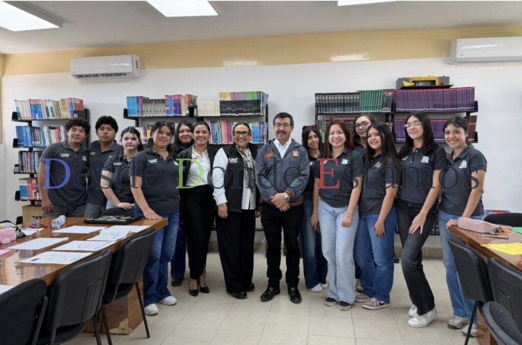 Rector de la UAT fortalece infraestructura de la Prepa Mante