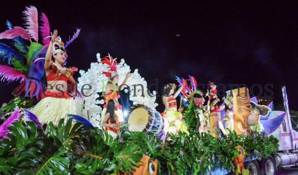 Desfile del carnaval en el sur con más de 60 participantes