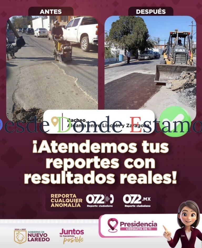 Continúan atendiendo reportes ciudadanos