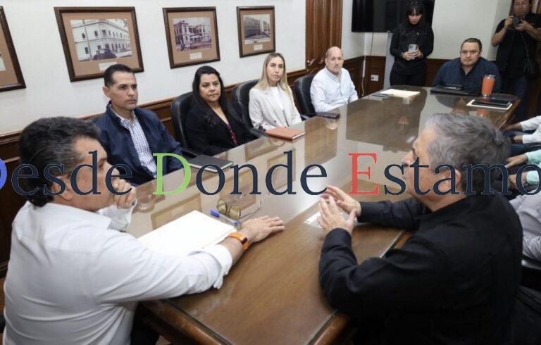 Pide alcalde a COMAPA avanzar en reparación de fugas y obras