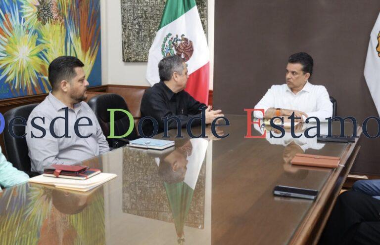Pide alcalde a COMAPA avanzar en reparación de fugas y obras