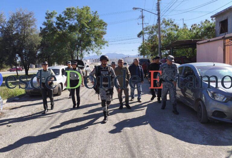 Con recorridos de proximidad, refuerzan Municipio, GN y GE seguridad en Victoria