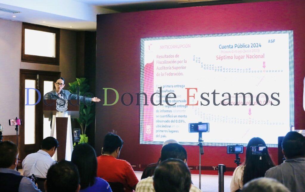 Destaca Tamaulipas por transparencia y manejo eficiente de los recursos públicos