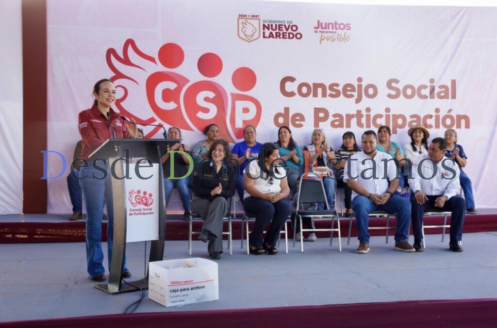 Se unen colonias del sur de Nuevo Laredo a Consejos Sociales de Participación