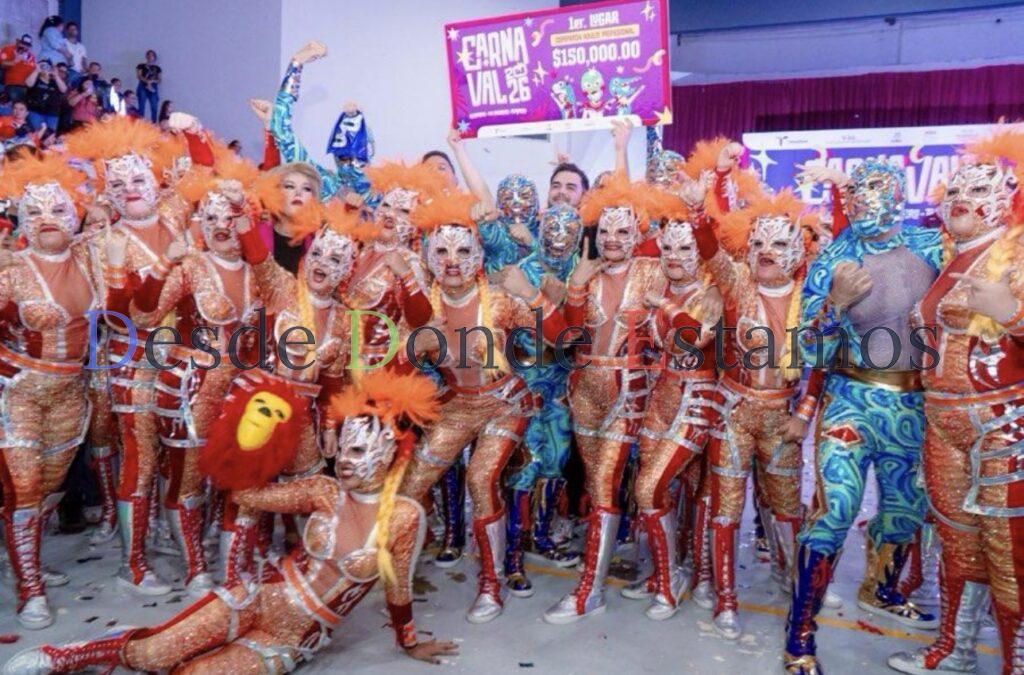 Entregó Turismo premios por 1.3 mdp a lo mejor del carnaval