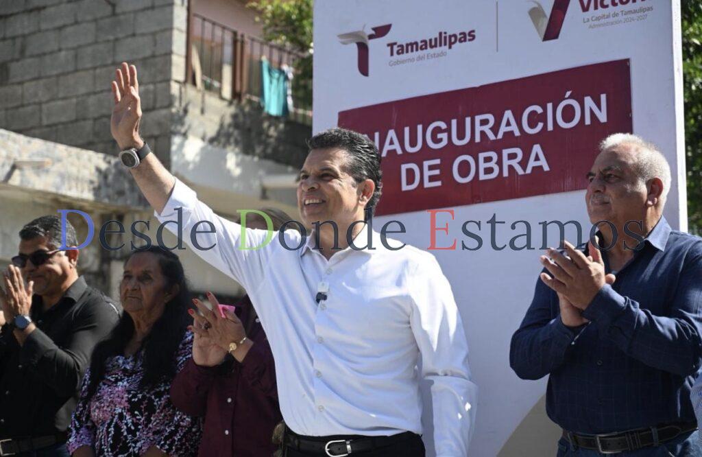 Entrega Lalo Gattás calle pavimentada a vecinos de La Libertad