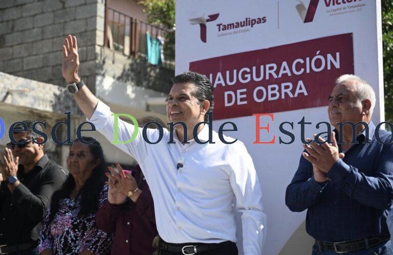 Entrega Lalo Gattás calle pavimentada a vecinos de La Libertad