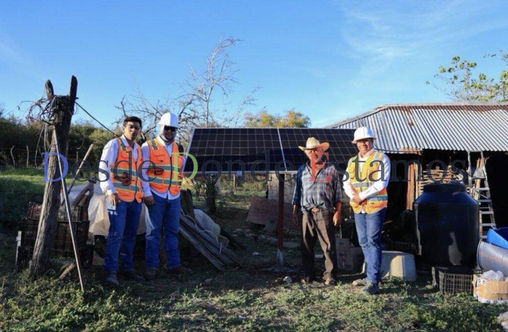 La Electrificación al 100% llega a la sierra de Tamaulipas