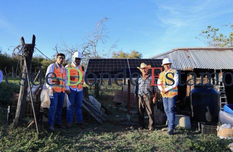 La Electrificación al 100% llega a la sierra de Tamaulipas