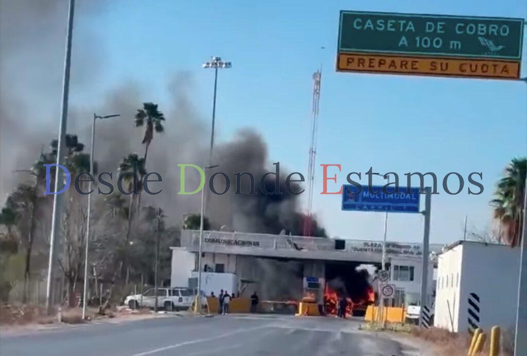 Balaceras y bloqueos en la Ciudad de Reynosa, esta madrugada