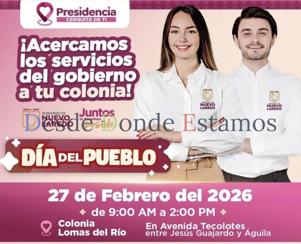 Llegará Presidencia cerquita de ti a Lomas del Río