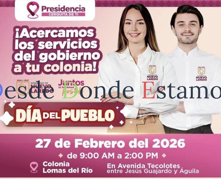 Llegará Presidencia cerquita de ti a Lomas del Río