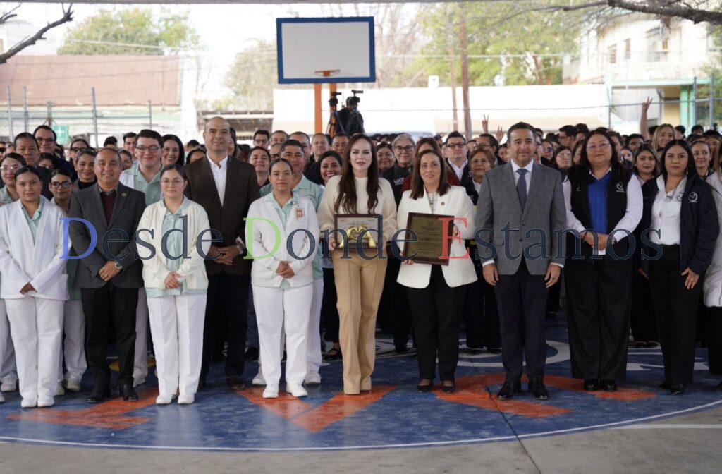 Reconocen a alcaldesa Carmen Lilia Canturosas como miembro honorífico de la Facultad de Enfermería