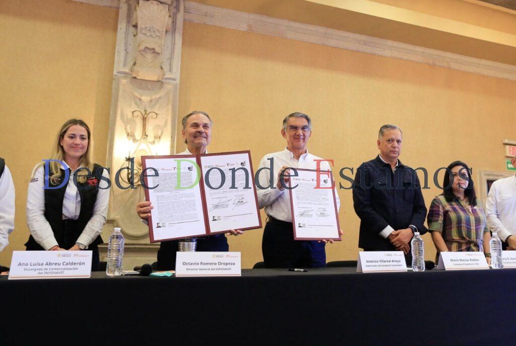 Reconoce Infonavit a Américo por liderazgo en construcción de viviendas