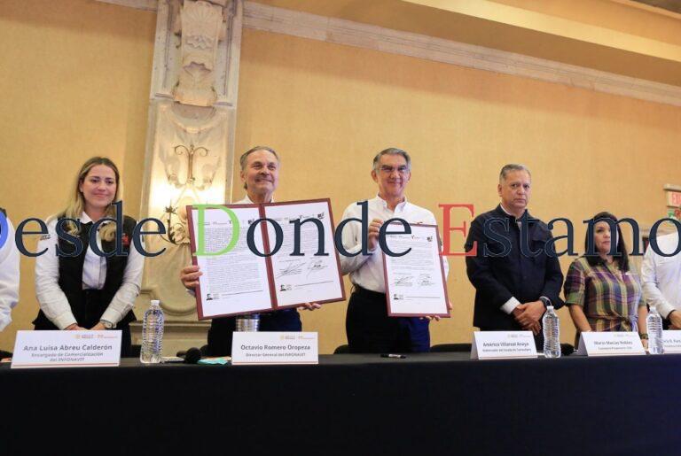 Reconoce Infonavit a Américo por liderazgo en construcción de viviendas